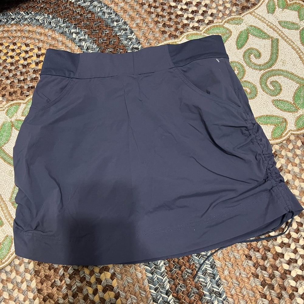 Women’s Navy Athletic Skort with Side Ruching